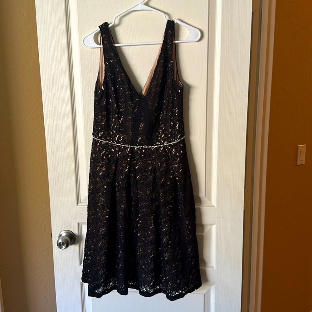 Little black dress.